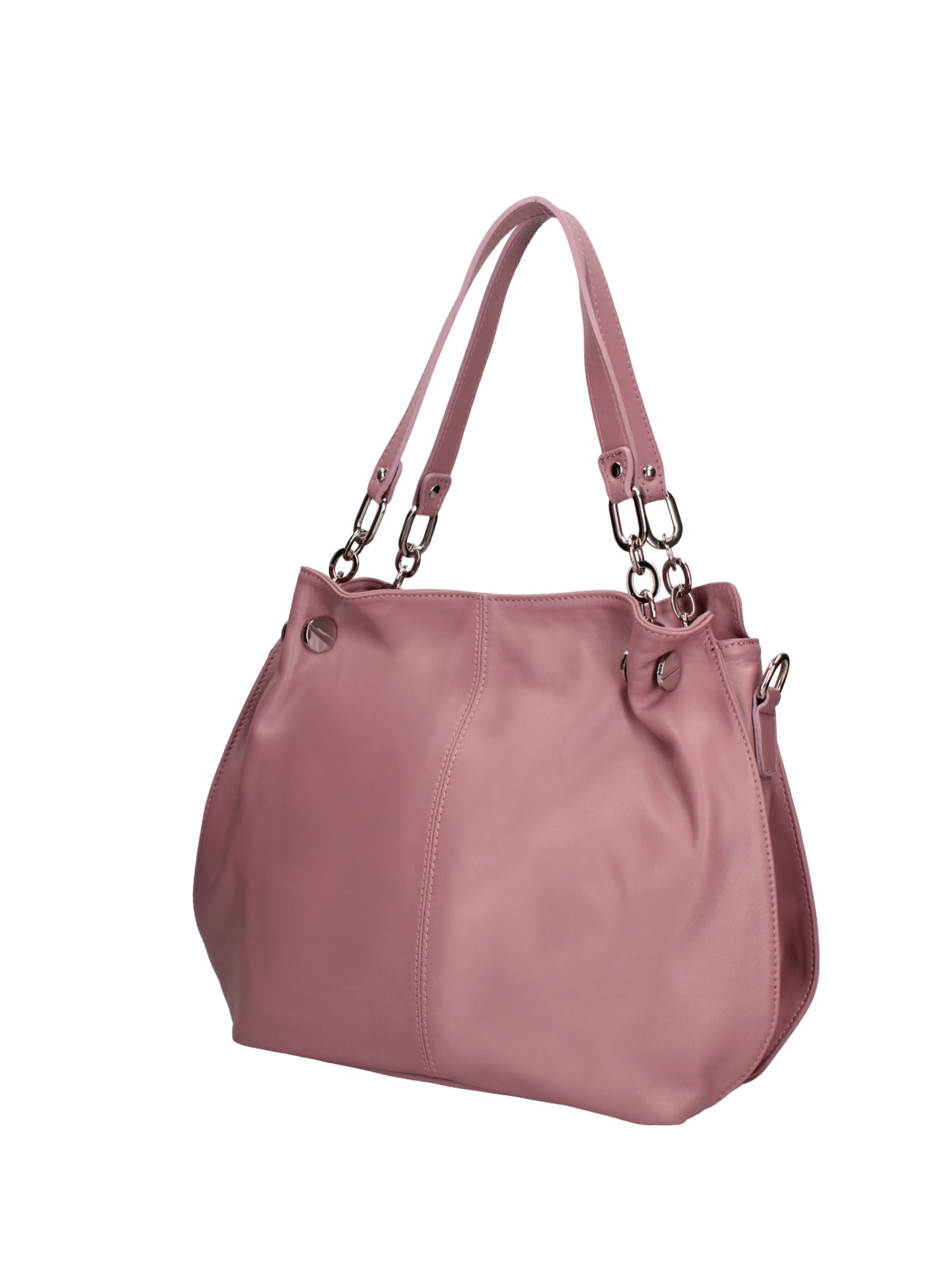 Ereba Borsa a mano da donna Made in Italy 100% pelle 3305-S73 ROSA ANTICO Chiara Ferretti