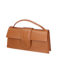 Liliana Damenhandtasche aus echtem Leder, hergestellt in Italien, 13 x 28 x 5 cm