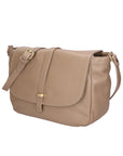 Veronica Borsa a spalla da donna Vera pelle 06519-D40 TAUPE Chiara Ferretti