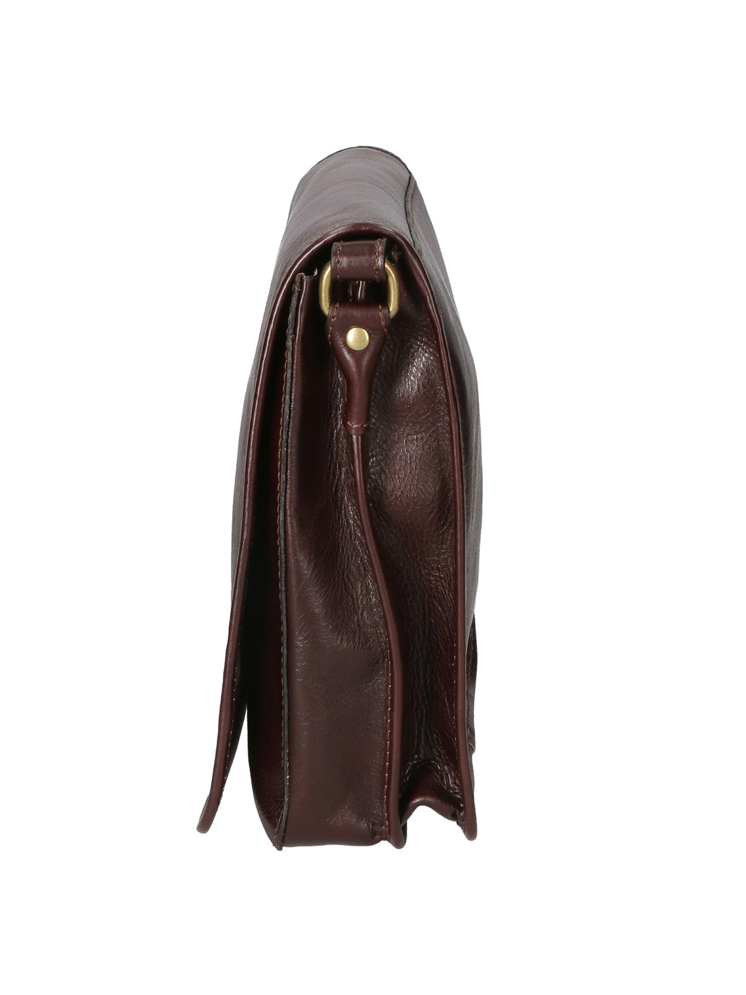 Fiamma Borsa a tracolla da donna Vera pelle 9109-TMORO DARK BROWN Chiara Ferretti
