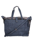 Rosella Borsa a mano da donna Ecopelle LK0245-BLU Chiara Ferretti