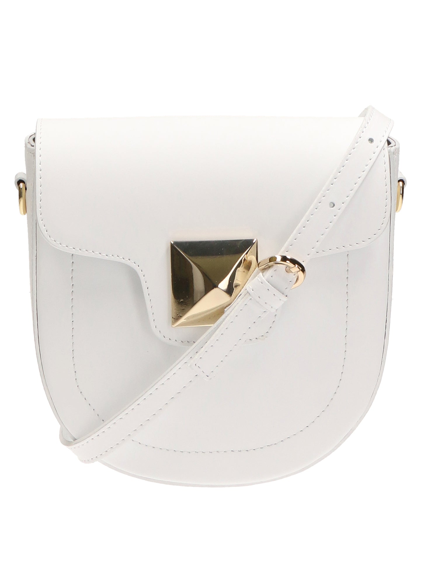 Calista Borsa a tracolla da donna Vera pelle 06014-L101 BIANCO Chiara Ferretti