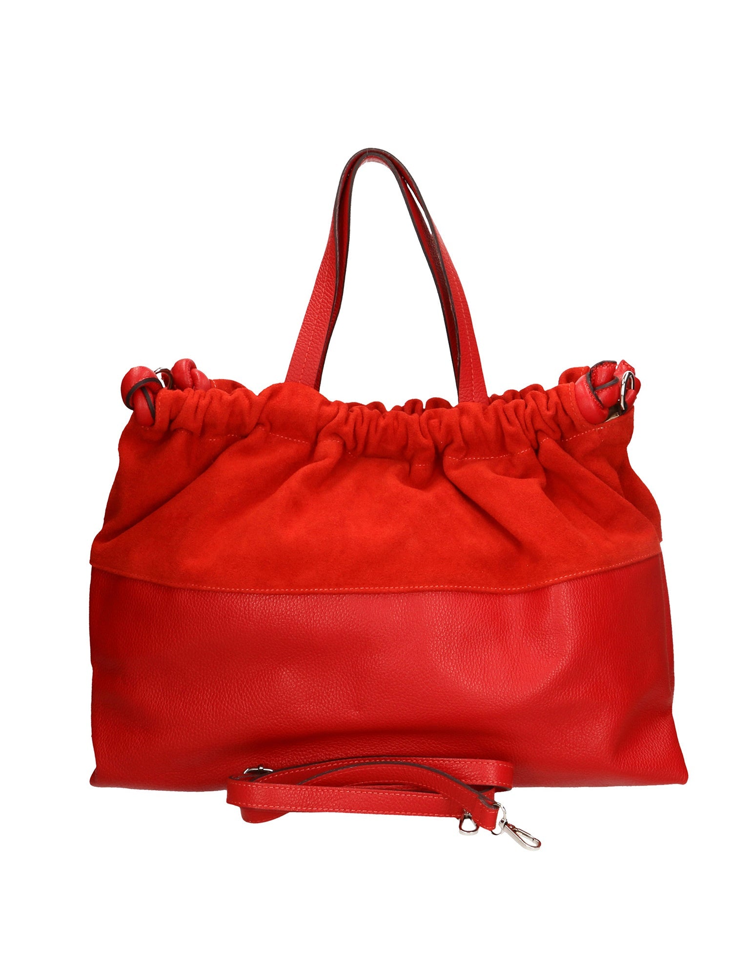 Firenze Borsa a mano da donna Vera pelle 01838-D08 ROSSO RED Chiara Ferretti