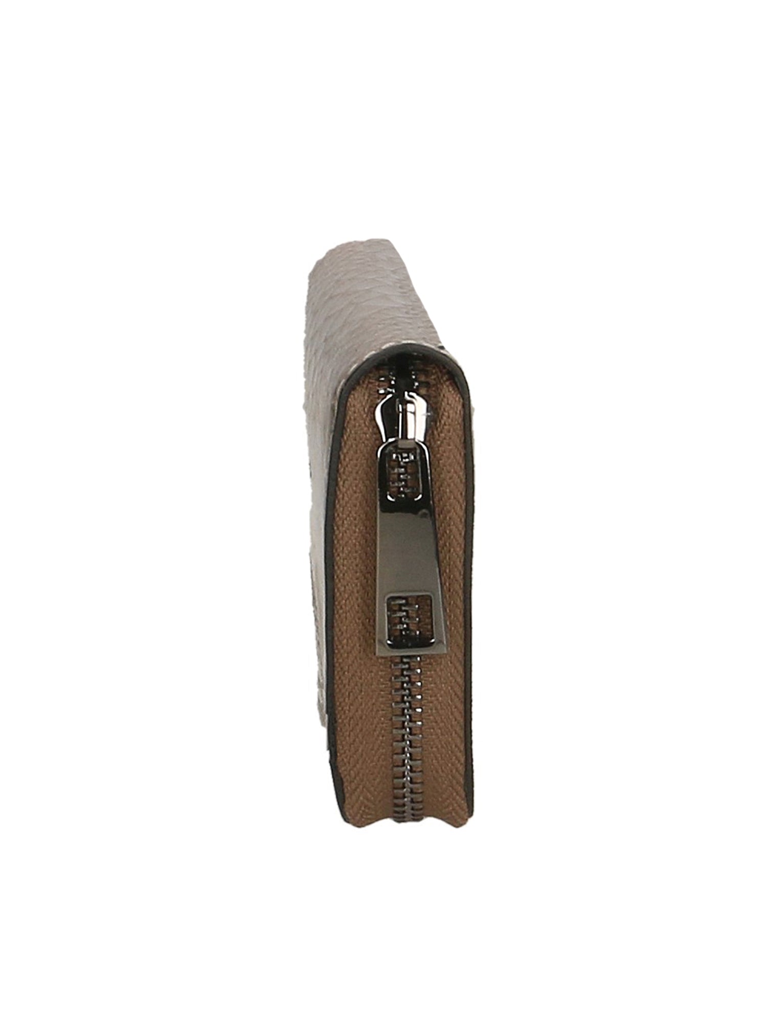 Nohemi Portafoglio donna vera pelle Zip 524072-BRONZO Chiara Ferretti