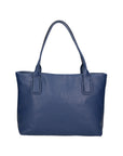 Lorena Borsa a spalla da donna Vera pelle 06506-D24 BLU JEANS Chiara Ferretti