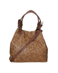 Elenia Borsa a mano da donna Vera pelle 80049-009 TAUPE SCURO Chiara Ferretti