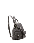 Zaino in vera pelle unisex Made in Italy 4030-NERO Alessia Firenze