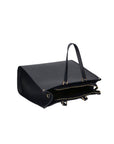Miriana Damenhandtasche aus echtem Leder, hergestellt in Italien, 33 x 38 x 18 cm