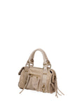 Erisia Borsa a spalla da donna Vera pelle 06091-004 TAUPE Chiara Ferretti