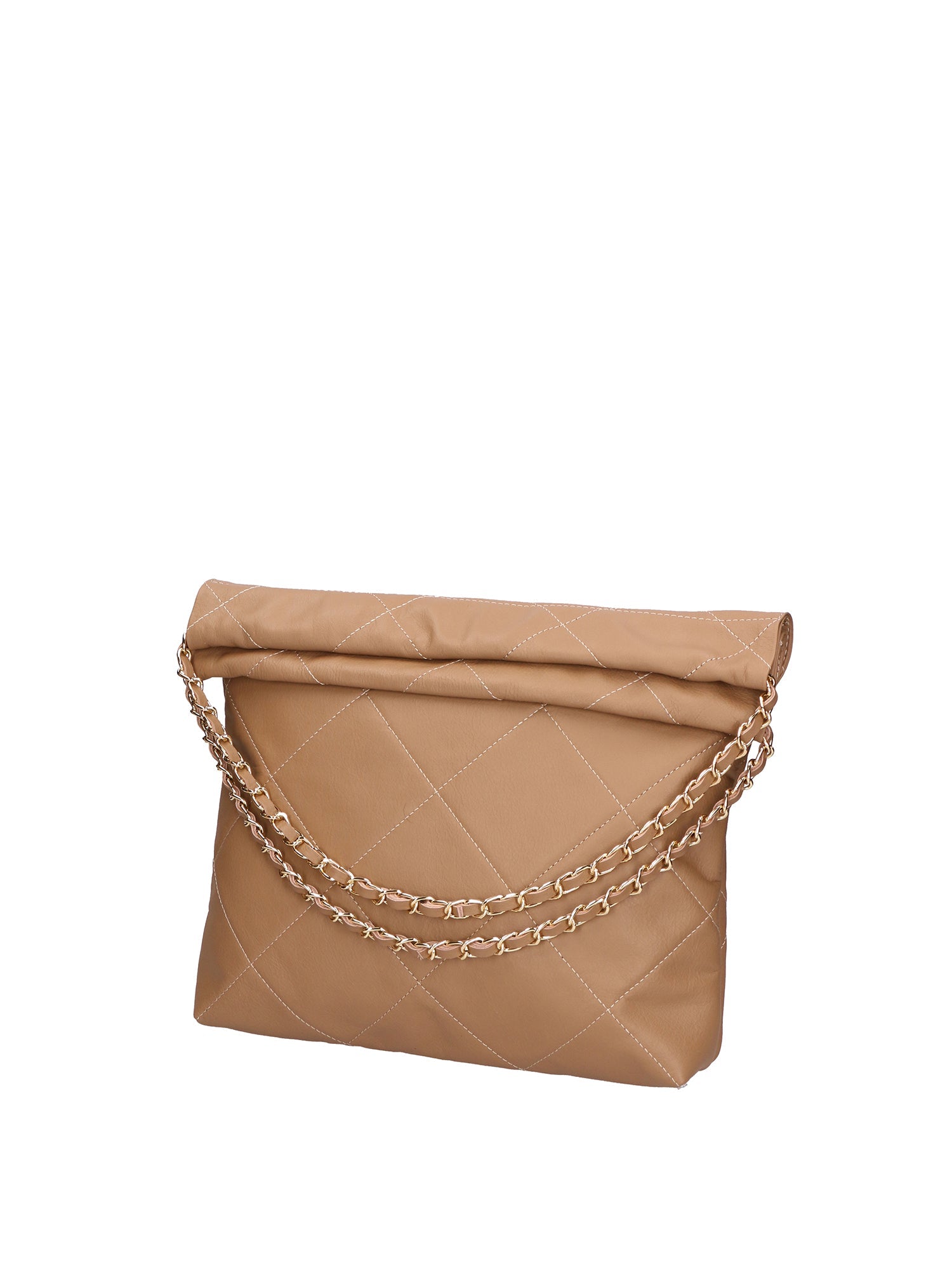 Violante Borsa a spalla donna Vera pelle 06897-S40 TAUPE Chiara Ferretti