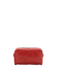 Pochette unisex in vera pelle Made in Italy 4401-ROSSO Alessia Firenze