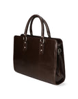Fabrizia Borsa a mano da donna Vera pelle 9047-TMORO DARK BROWN Chiara Ferretti