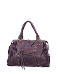 Elara Borsa a spalla da donna Vera pelle 06090-038 VIOLA SCURO Chiara Ferretti