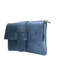 Nada Pochette da donna Vera Pelle 188228-BLU JEANS Chiara Ferretti