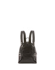 Zaino unisex in vera pelle 100% cotone 4460-NERO Alessia Firenze