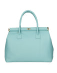 Aleria Borsa a mano da donna Vera pelle 8005-D80 ACQUA Chiara Ferretti