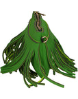 Oxsana Borsa a spalla da donna Neoprene 1311-VERDE GREEN Chiara Ferretti