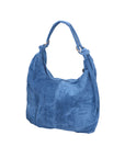 Valeria Borsa a spalla da donna Vera pelle 05280-012 BLU JEANS Chiara Ferretti