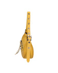 Galatea Borsa a spalla da donna Vera pelle 05708-D04 GIALLO YELLOW Chiara Ferretti