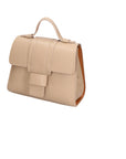 Gina Borsa a mano da donna Vera pelle 05926-D05 CAPPUCCINO + D44 CUOIO Chiara Ferretti