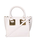 Vera pelle 1143-BIANCO Borsa a mano da donna Elysia Pro Chiara Ferretti