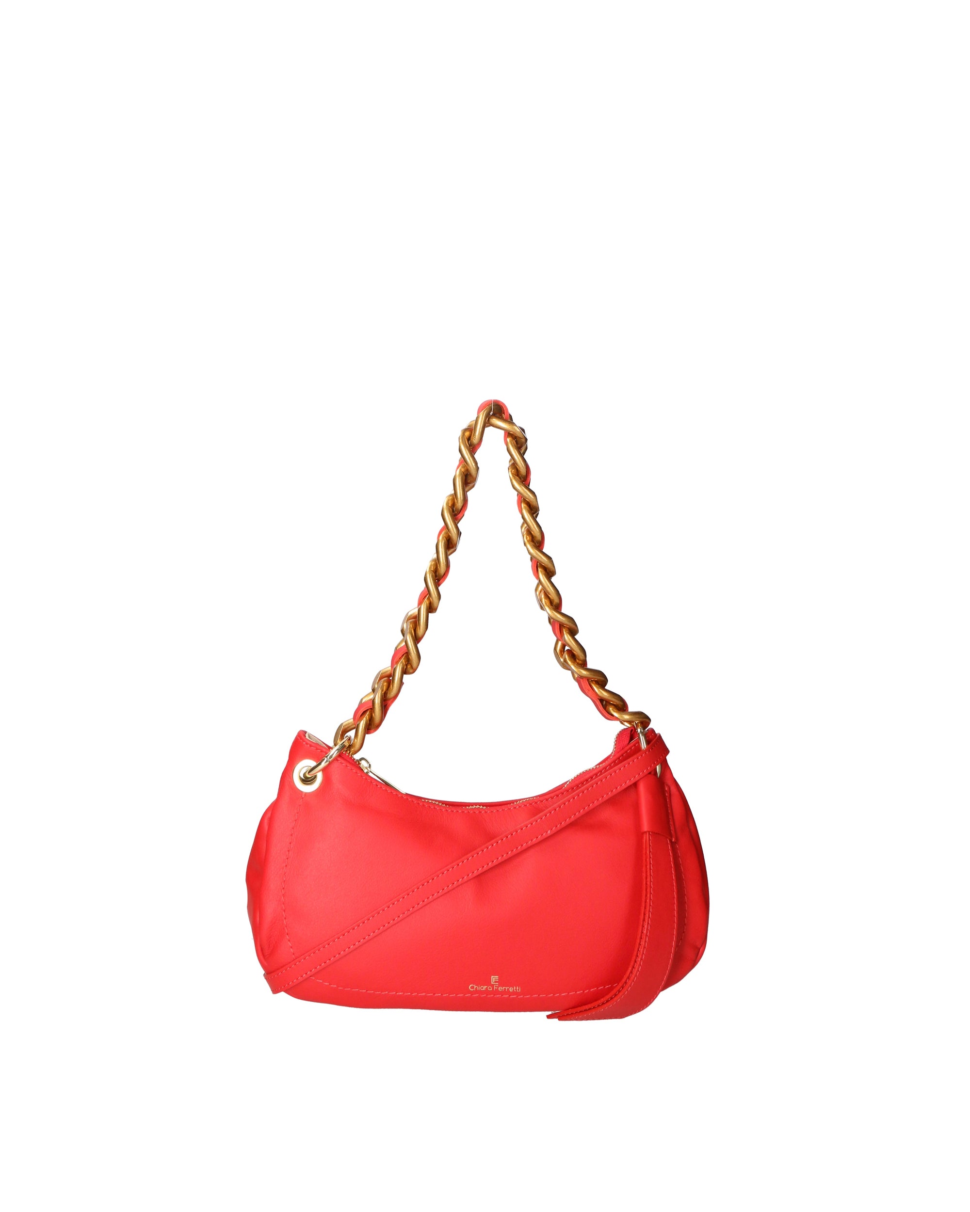 Women's Shoulder Bag In Genuine Leather