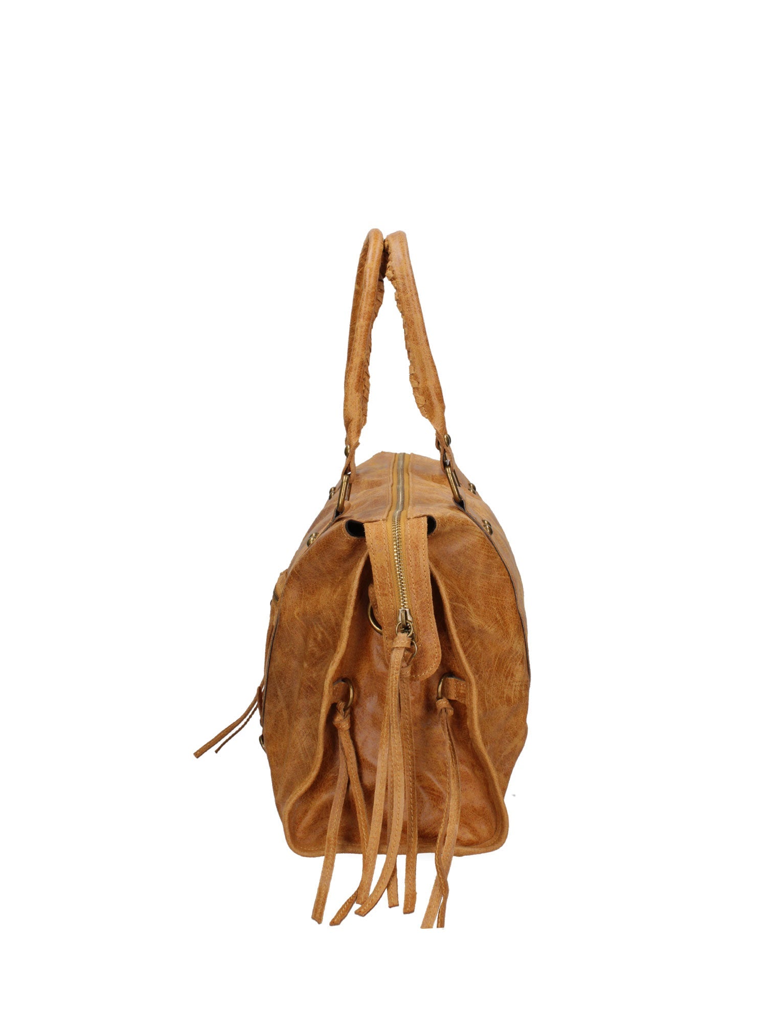 Elara Borsa a spalla da donna Vera pelle 06090-005 CUOIO CHIARO Chiara Ferretti