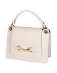 Greta Borsa a mano da donna Vera pelle 05896-C38 PANNA Chiara Ferretti