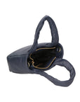 Virna Damenhandtasche aus echtem Leder, hergestellt in Italien, 17 x 24 x 8 cm