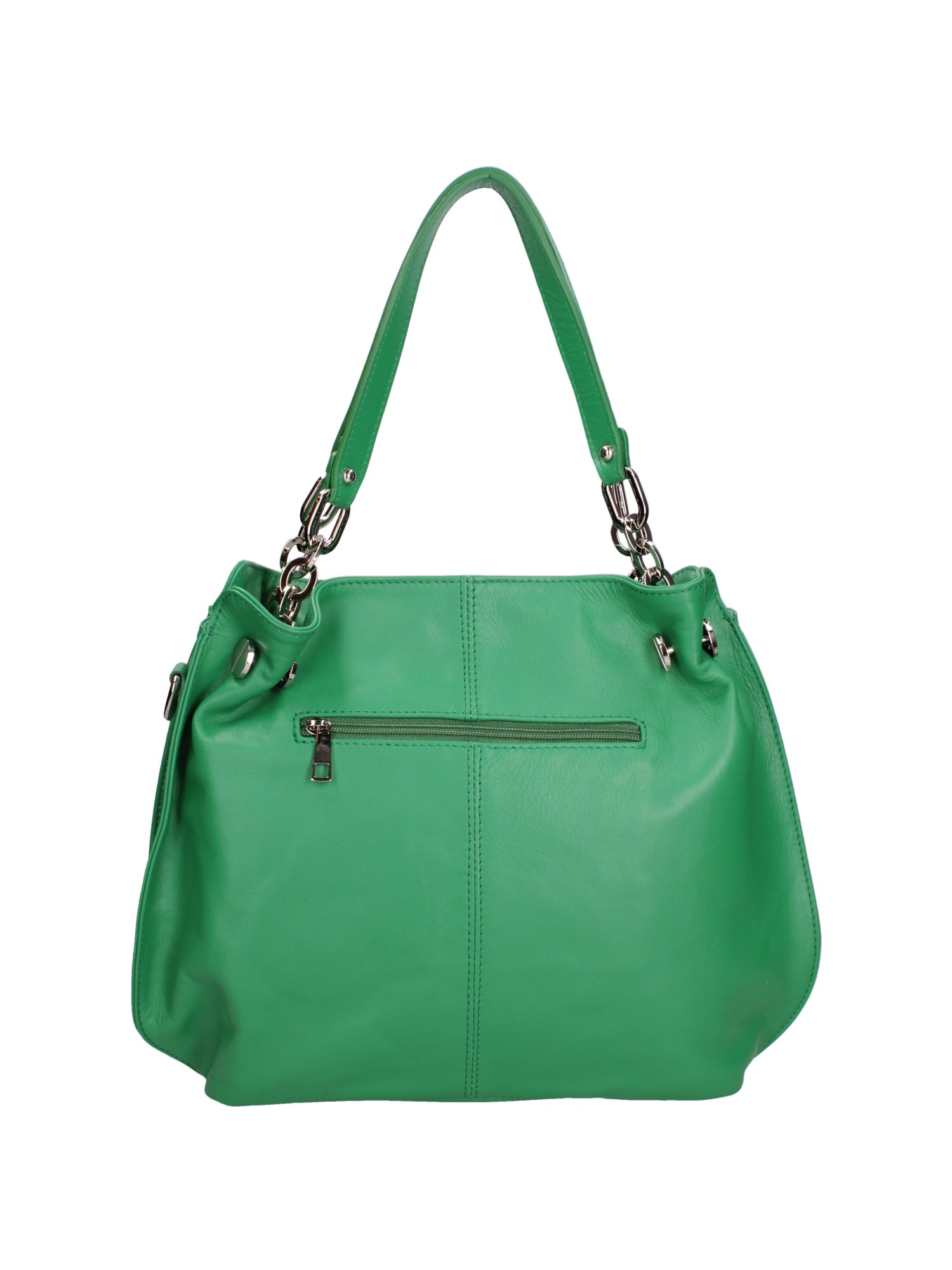 Ereba Borsa a mano da donna Made in Italy 100% pelle 3305-S47 VERDE MELA Chiara Ferretti