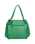 Ereba Borsa a mano da donna Made in Italy 100% pelle 3305-S47 VERDE MELA Chiara Ferretti