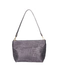 Lorelei Borsa a spalla da donna Vera pelle croco 06498-042 GRIGIO SCURO Chiara Ferretti