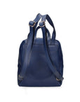 Edera Ultra Zaino donna in vera pelle 70% Cotone 7709-BLU JEANS Chiara Ferretti