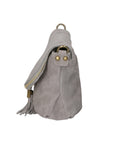 Emanuela Borsa a tracolla da donna Vera pelle 80057-018 GRIGIO MEDIO Chiara Ferretti