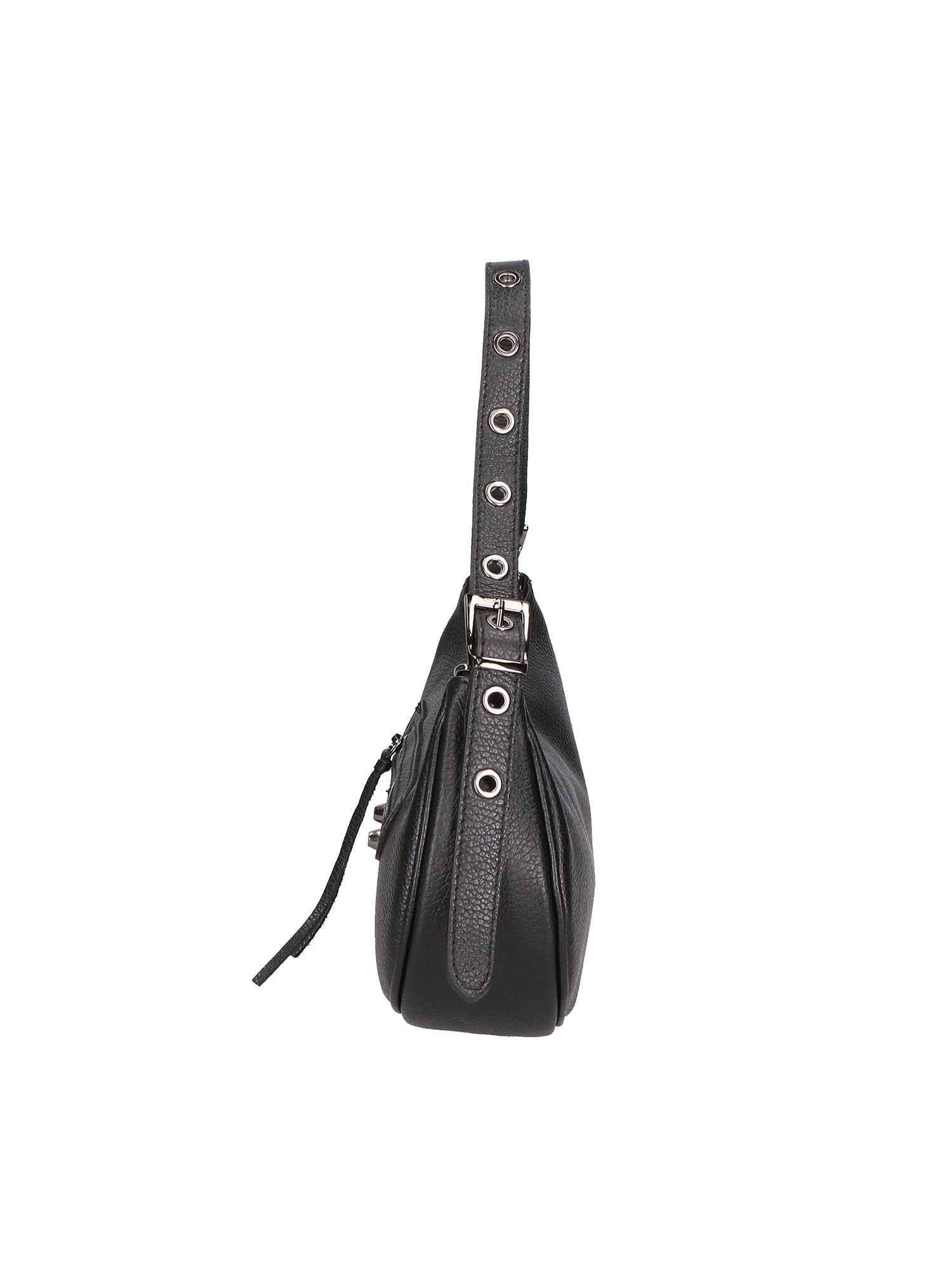 Loredana Borsa a spalla da donna Vera pelle 06548-NERO Chiara Ferretti