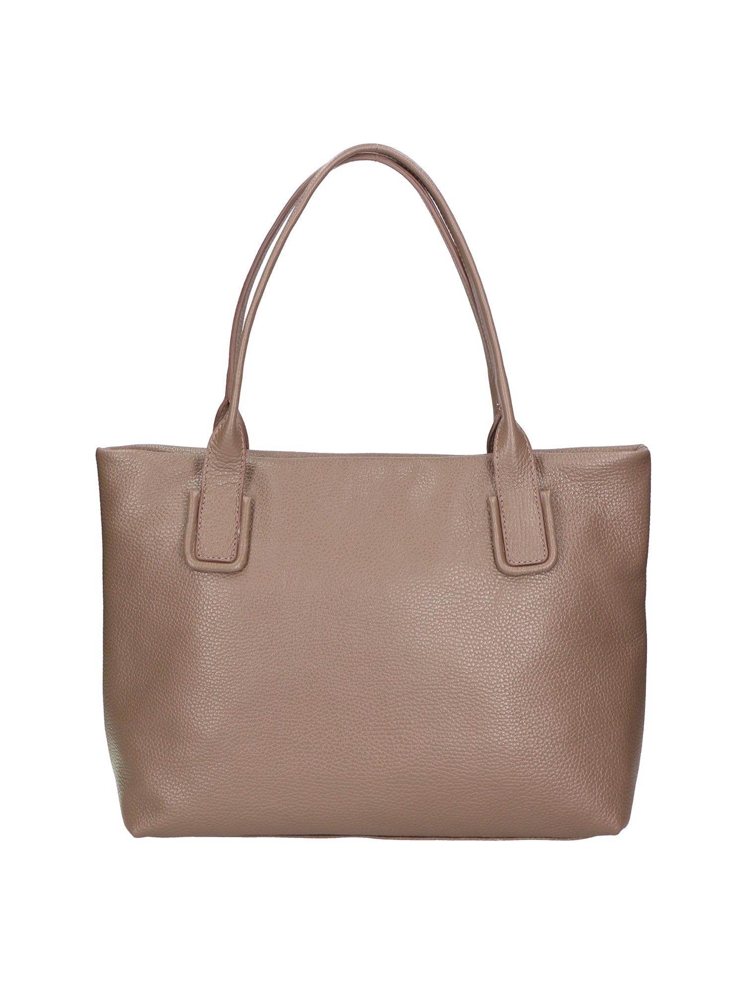 Lorena Borsa a spalla da donna Vera pelle 06506-D40 TAUPE Chiara Ferretti