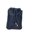 Angela Borsa a sacca da donna Vera pelle 05412-S24 BLU JEANS Chiara Ferretti