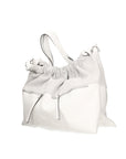 Firenze Borsa a mano da donna Vera pelle 01838-BIANCO WHITE Chiara Ferretti