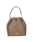 Erina Borsa a mano da donna Vera pelle 8073-L134 TAUPE SCURO Chiara Ferretti