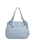 Ereba Borsa a mano da donna Made in Italy 100% pelle 3305-S92 CELESTE Chiara Ferretti