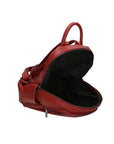 Vida 06522-D10 ROSSO SCURO Zaino da donna in vera pelle DARK RED Chiara Ferretti