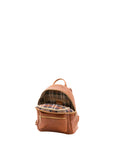 Zaino unisex in vera pelle 100% cotone 4460-MIELE Alessia Firenze