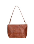 Lorelei Borsa a spalla da donna Vera pelle croco 06498-040 MARMO SCURO Chiara Ferretti
