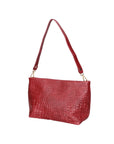 Lorelei Borsa a spalla da donna Vera pelle croco 06498-037 BORDO Chiara Ferretti