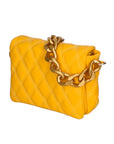 Adriana Borsa a mano da donna Vera pelle 04539-S04 GIALLO Chiara Ferretti