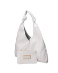 Gwenda Borsa a spalla da donna Vera pelle 06008-BIANCO WHITE Chiara Ferretti