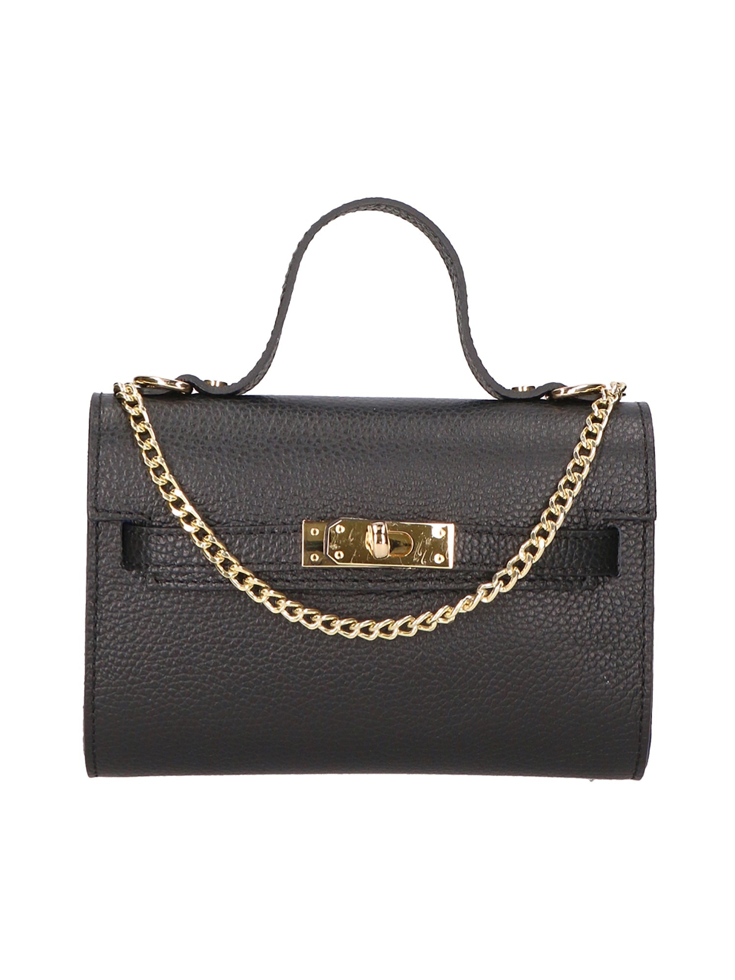 Uma Borsa a mano da donna Vera pelle 06525-D28 NERO Chiara Ferretti