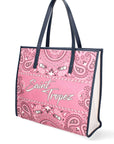 Taormina Borsa a spalla da donna Tela + Vera Pelle 5370-7-L318 BLU NAVY Chiara Ferretti