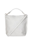 Elga Borsa a spalla da donna Vera pelle 80051-GRIGIO Chiara Ferretti