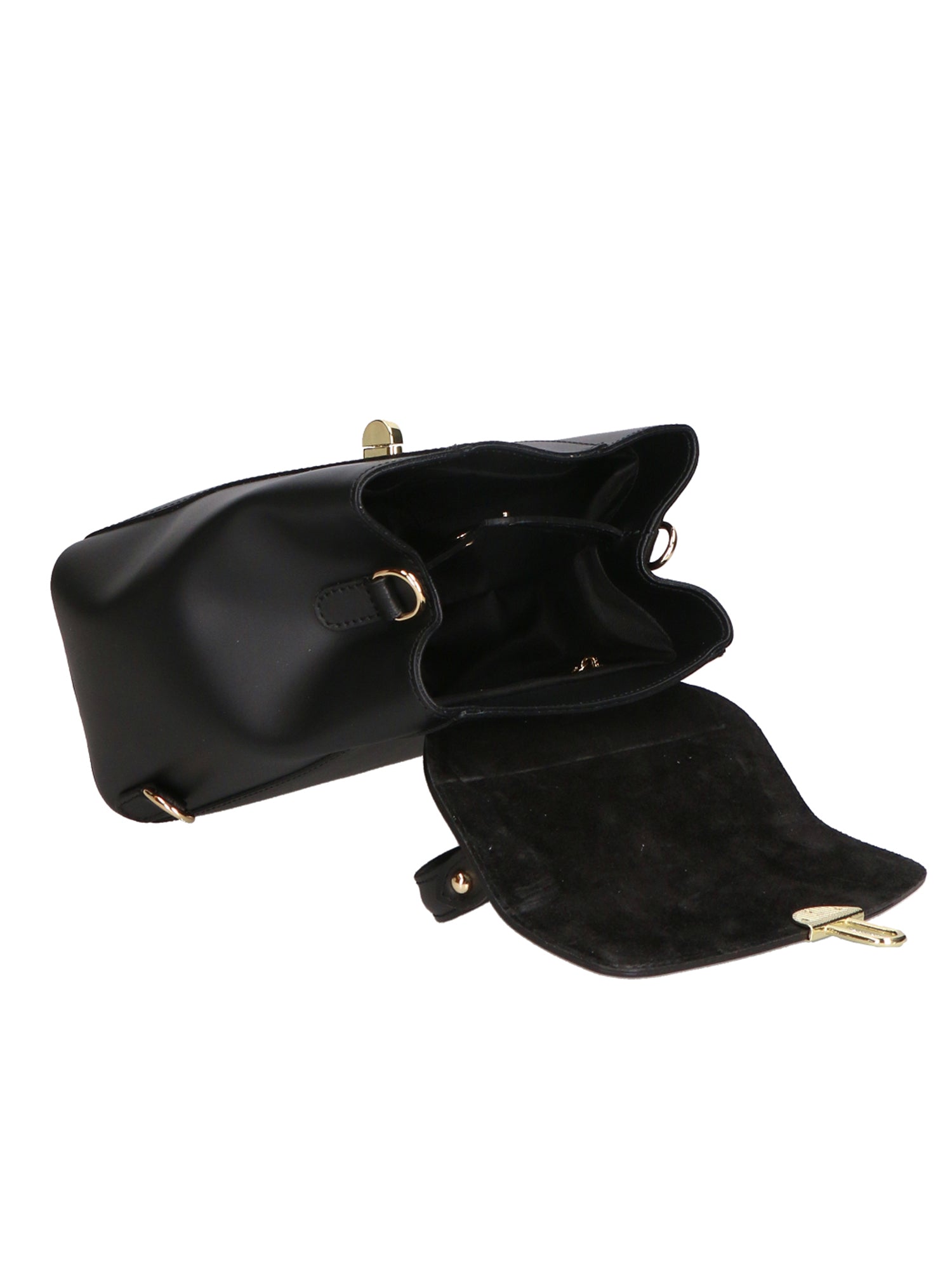 Giuditta Borsa a mano da donna 100% pelle 05937-P218 NERO Chiara Ferretti